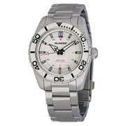 Islander Watch – Saltaire 38mm Solar Dive Watch with Pure White Dial #ISL-281