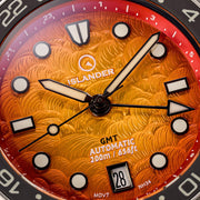 Islander Watch – JFK Automatic GMT Orange Sunset #ISL-356