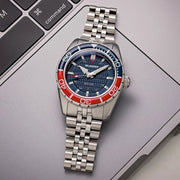 Islander Watch – Saltaire 38mm Solar Dive Watch with Blue Dial #ISL-357