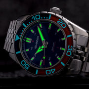 Islander Watch – Saltaire 38mm Solar Dive Watch with Blue Dial #ISL-357