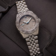 Islander Watch – Saltaire 38mm Solar Dive Watch with Grey Dial #ISL-359