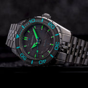 Islander Watch – Saltaire 38mm Solar Dive Watch with Grey Dial #ISL-359
