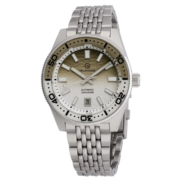 Islander Watch – Northport Khaki to White Ripple Dial #ISL-361