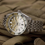 Islander Watch – Northport Khaki to White Ripple Dial #ISL-361