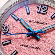 Islander Watch - Brookville Calligraphy Edition Watch with Coral Parchment Dial #ISL-367