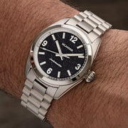 Islander Watch – Brookville Calligraphy Edition Watch with Black Parchment Dial #ISL-368