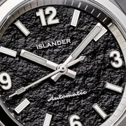 Islander Watch – Brookville Calligraphy Edition Watch with Black Parchment Dial #ISL-368