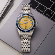 Islander Watch – Port Jefferson Skin Diver Automatic Watch with Champagne Gold Dial #ISL-373