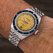 Islander Watch – Port Jefferson Skin Diver Automatic Watch with Champagne Gold Dial #ISL-373