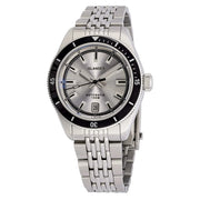 Islander Watch – Port Jefferson Skin Diver Automatic Watch with Silver Dial #ISL-374