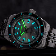 Islander Watch – Port Jefferson Skin Diver Automatic Watch with Silver Dial #ISL-374