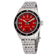 Islander Watch – Port Jefferson Skin Diver Automatic Watch with Red Dial #ISL-375