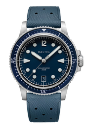 Baltic Aquascaphe Mk2 Blue, 39 mm with DATE