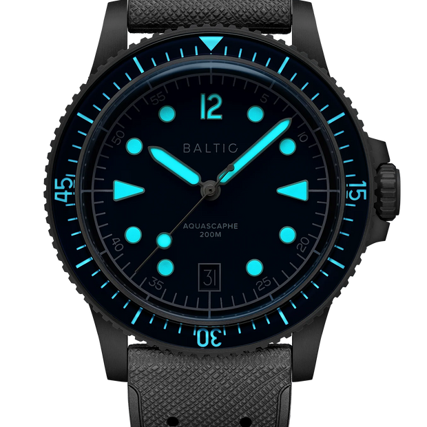 Baltic Aquascaphe Mk2 Blue, 39 mm with DATE