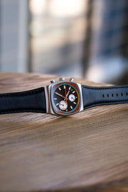Brew Metric – Orange Leather Strap 19.50 mm
