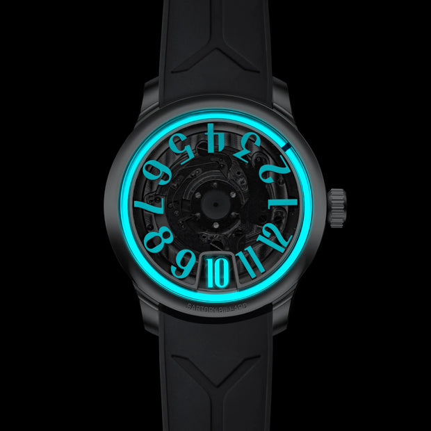 Sartory-Billard SB10 Jumping Hour Black Sapphire