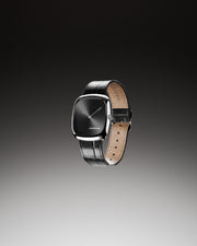 Dennison Watch – Sunray Black Silver Steel