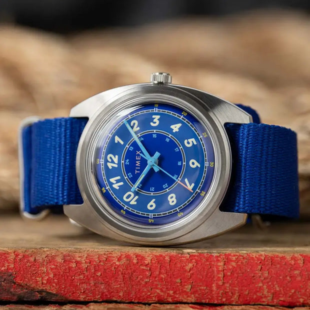 Timex x Worn & Wound Field Watch w/a Twist – Whirlpool