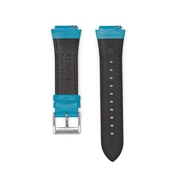 Brew Metric – Teal Leather Strap 19.5 mm
