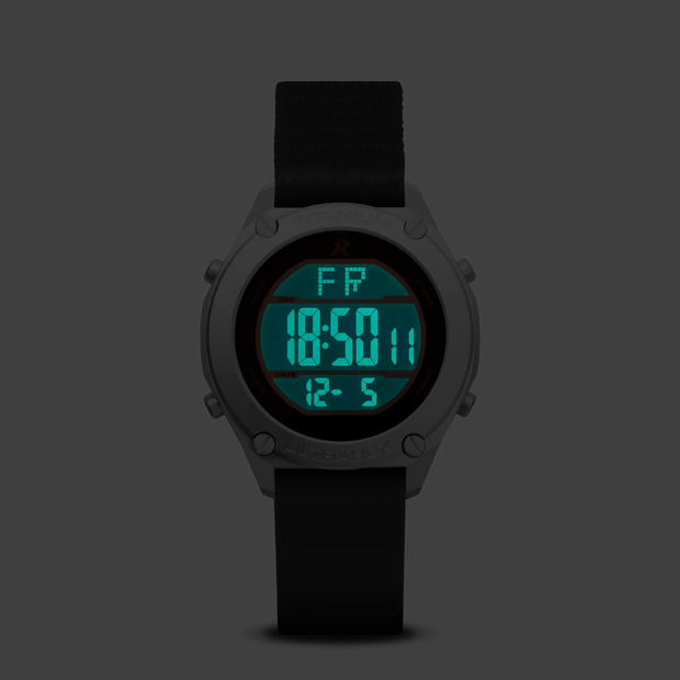 RZE UltraHex™ Titanium Digital, UTD-8000-BKP