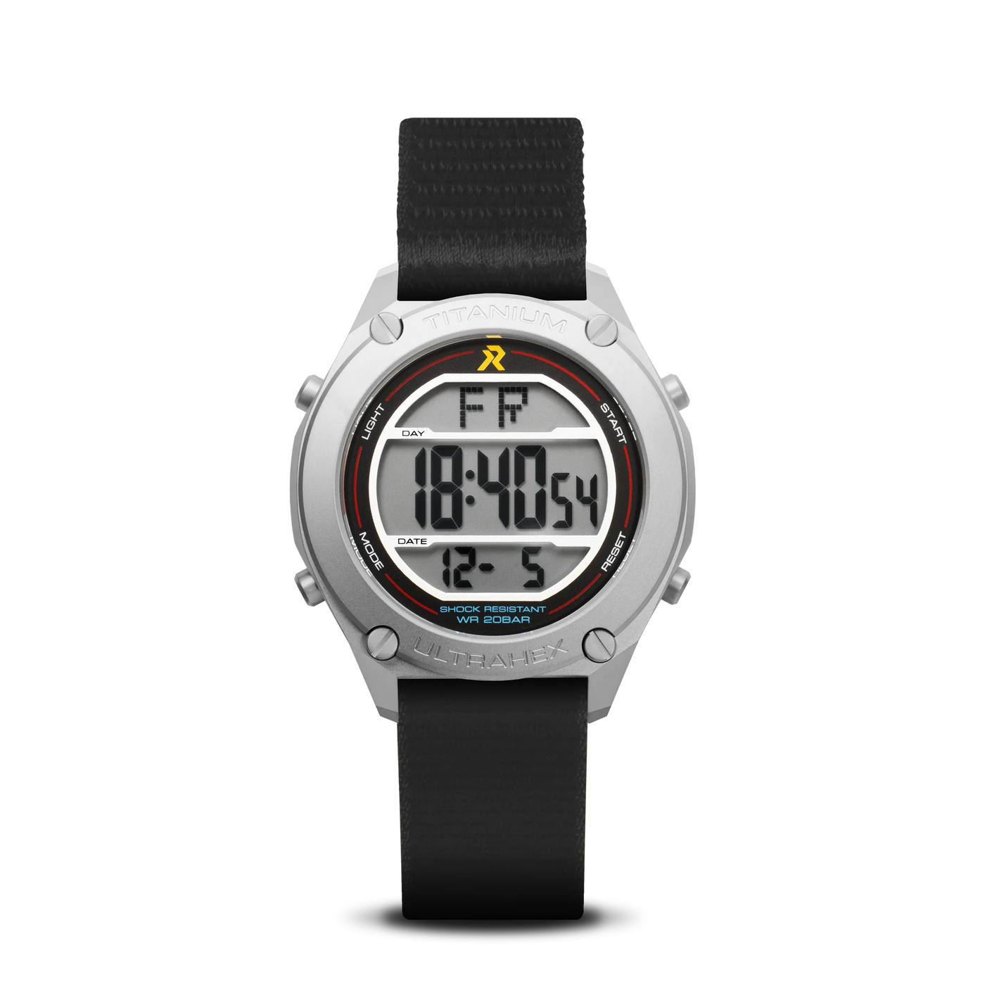 RZE UltraHex™ Titanium Digital, UTD-8000-BKP