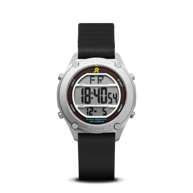 RZE UltraHex™ Titanium Digital, UTD-8000-BKP