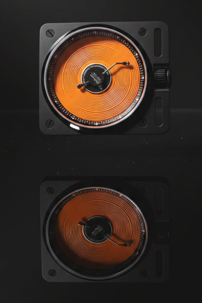 AndoAndoAndo × Rex Darr – Neon Rush Vinyl Record - Atomic Orange
