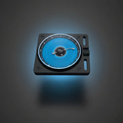 AndoAndoAndo × Rex Darr – Neon Rush Vinyl Record - Electric Blue