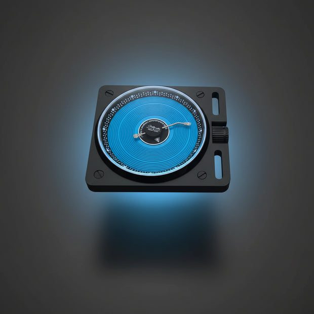 AndoAndoAndo × Rex Darr – Neon Rush Vinyl Record - Electric Blue