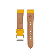 Brew Retrograph – Yellow Leather Strap 22 mm