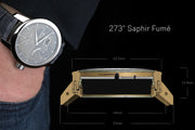 Hour Angle 273° Sapphire Fumé