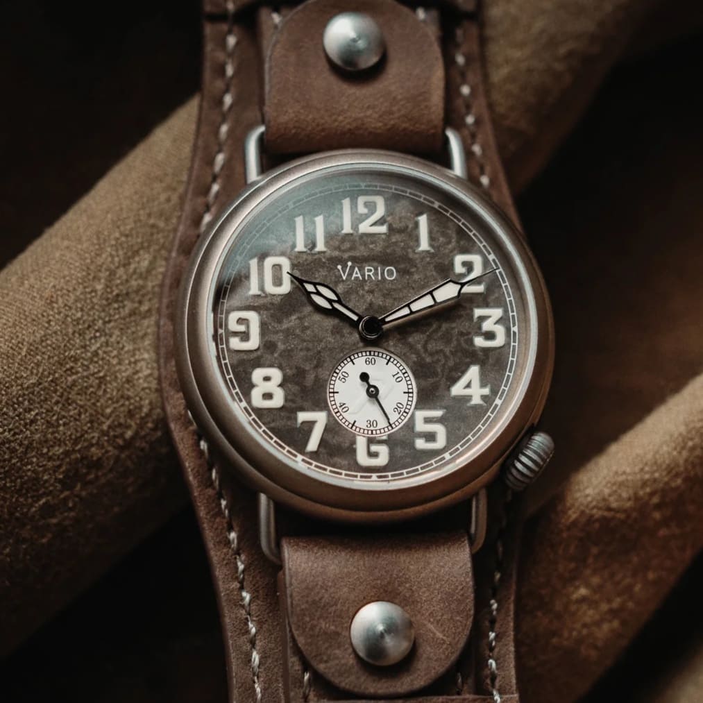 Vario x RZE UltraHex™ Trench Timascus Watch