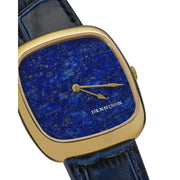 Dennison Watch – Natural Stone Lapis Lazuli In Gold