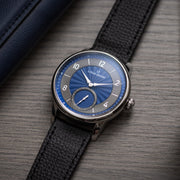 Louis Erard Excellence Petite Seconde Guilloché Anthracite Blue 39mm Ref. 34248AA21.BVA150