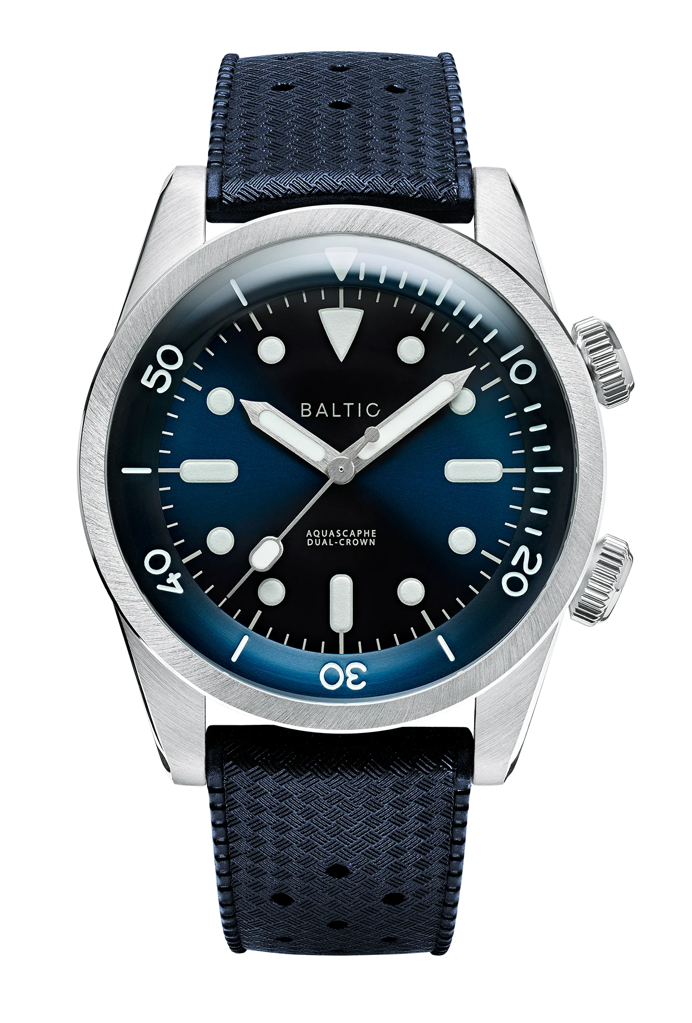 Baltic Aquascaphe Dual Crown Blue