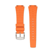 Brew Metric – Orange Rubber Strap 20 mm