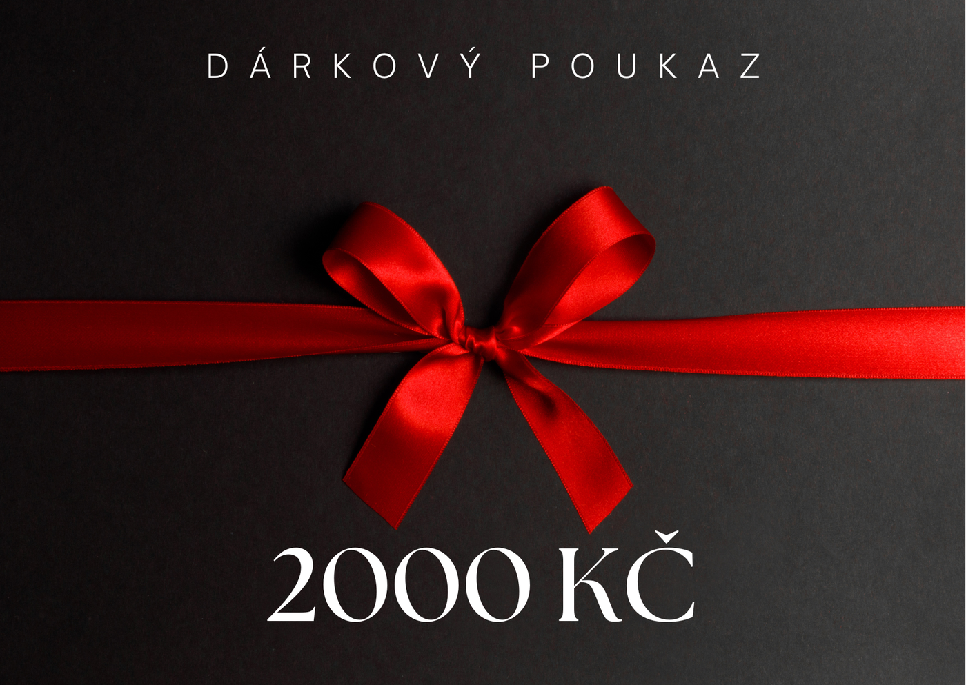 Dárkový poukaz 2000,- Kč
