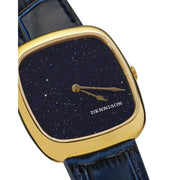 Dennison Watch – Natural Stone Aventurine Stone In Gold
