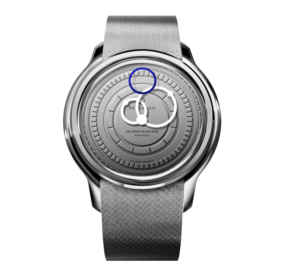 Beaubleu Seconde Française 20.24 Pearl Gray – Steel Bracelet C