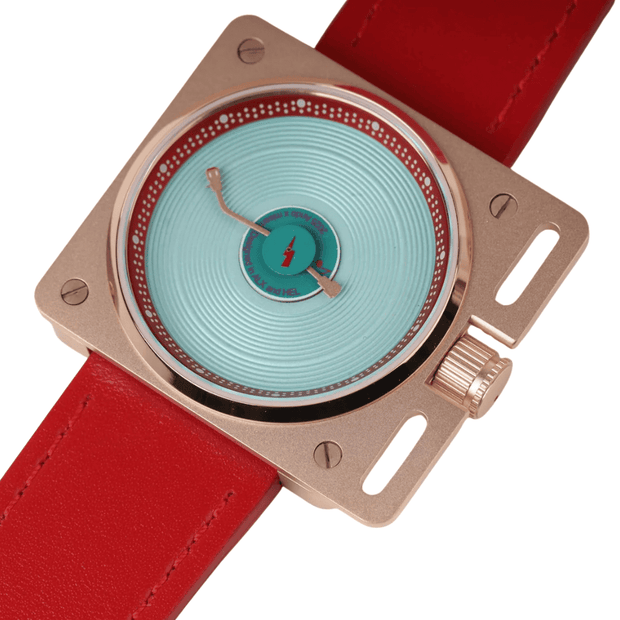 The Chameleon Vinyl Record Watch by AndoAndoAndo x Misamé