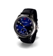 Buser Freres Marine 38 mm Arabic Blue
