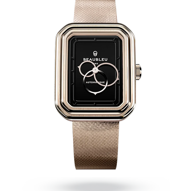 Beaubleu Ecce Figura Onyx – Steel Bracelet