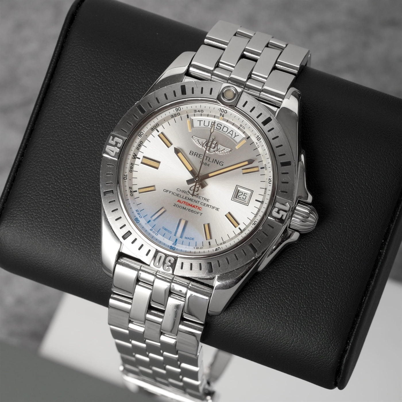 Breitling Galactic 44 – Komise