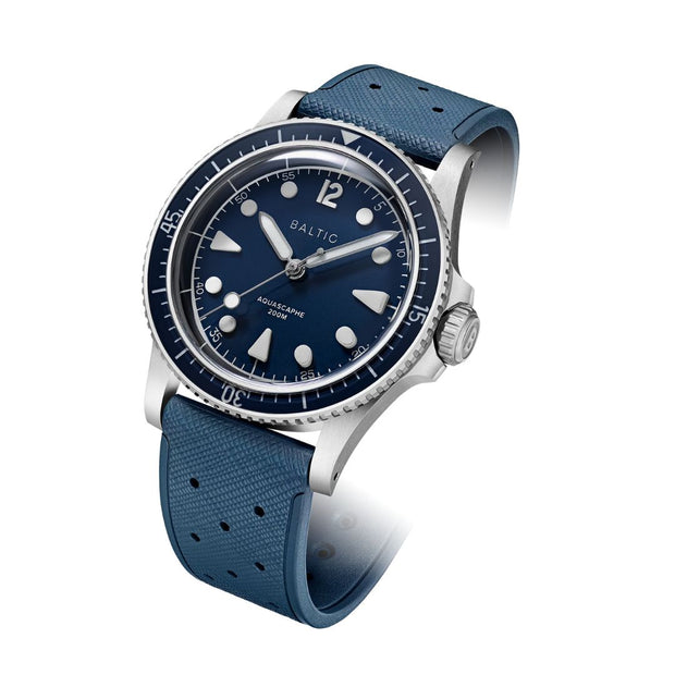 Baltic Aquascaphe Mk2 Blue, 37 mm
