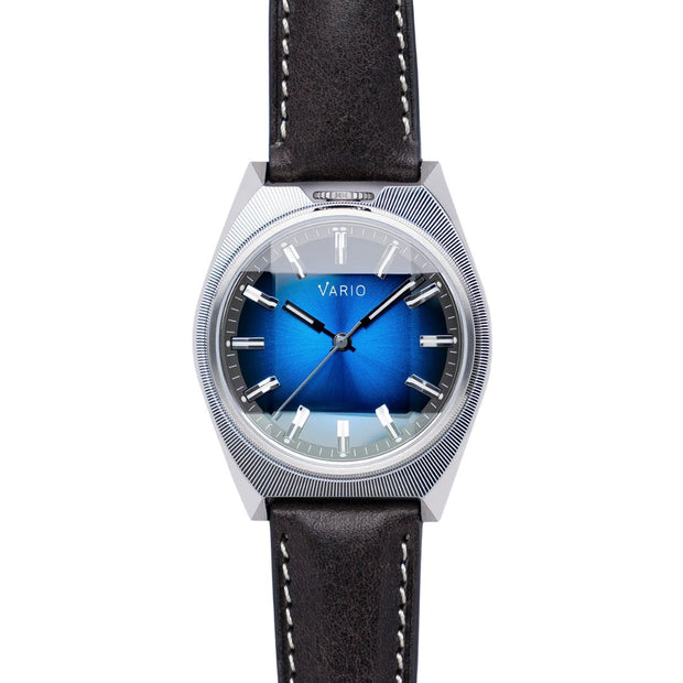 Vario Futurist Watch Sunburst Blue Fume