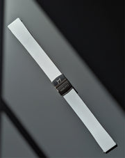 Makoto FKM Strap with Spring Clasp, White, 20mm