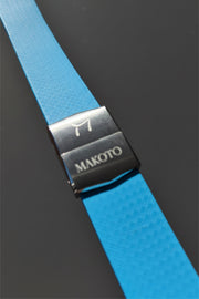 Makoto FKM Strap with Spring Clasp, Light Blue, 20 mm
