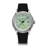 Duckworth Prestex - Broadgate GMT Automatic - Green -  Black FKM