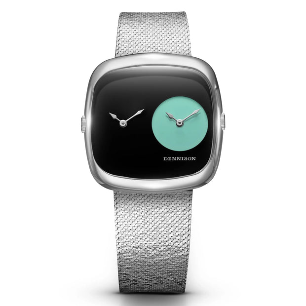 Dennison Watch – Dual Time – Capsule Collection II – Turquoise Lacquer