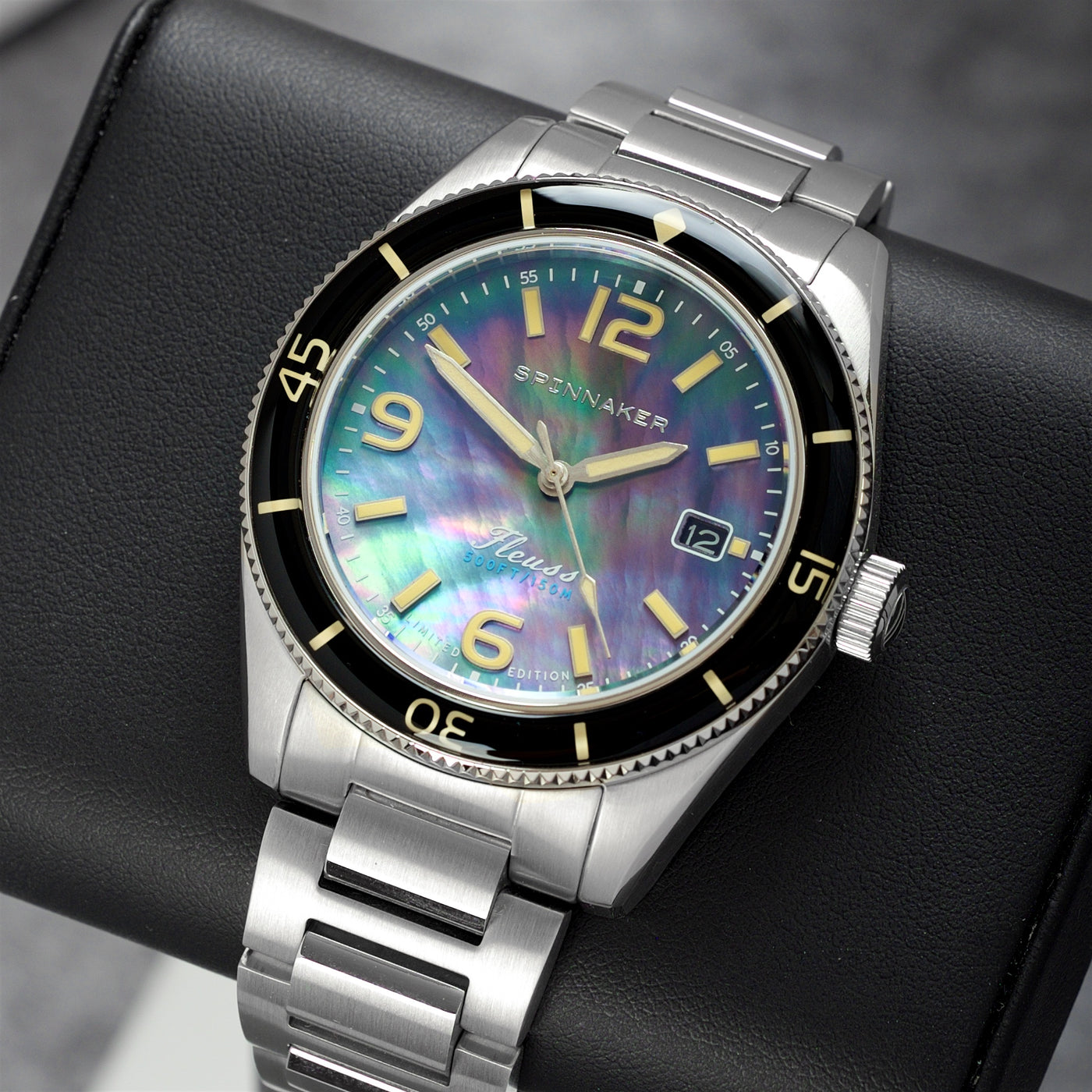 Spinnaker – Fleuss Automatic – Pearl Diver Limited Edition – Komise